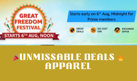 Amazon Great Freedom Festival: Start Soon with Best Saving Deals
