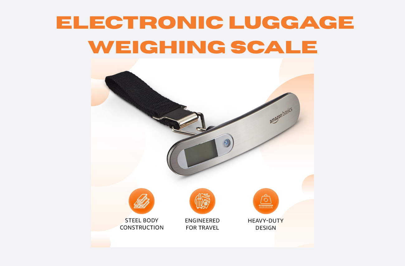 Amazon Basics Digital Luggage Scale Portable Essential Review Capacity upto 5Kg