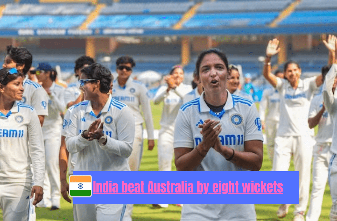 IND v AUS : India's Historic Victory Over Australia in Women's Test Cricket