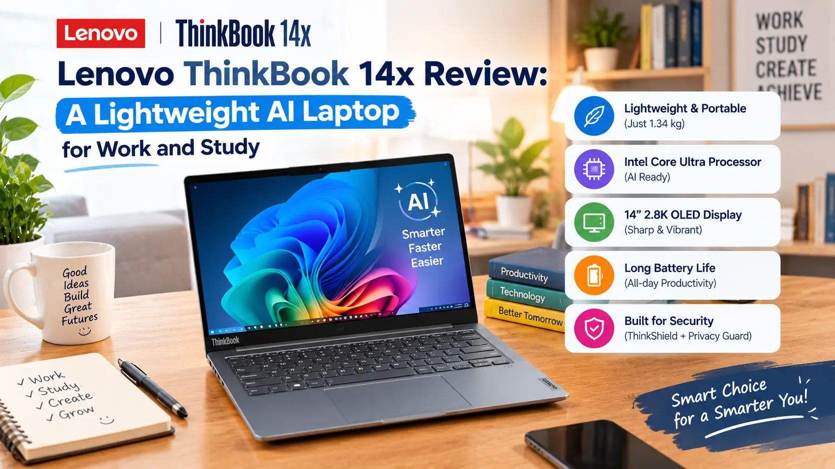 Lenovo ThinkBook 14x Review & Buyer's Guide: Premium Ultra-Portable Performance in India