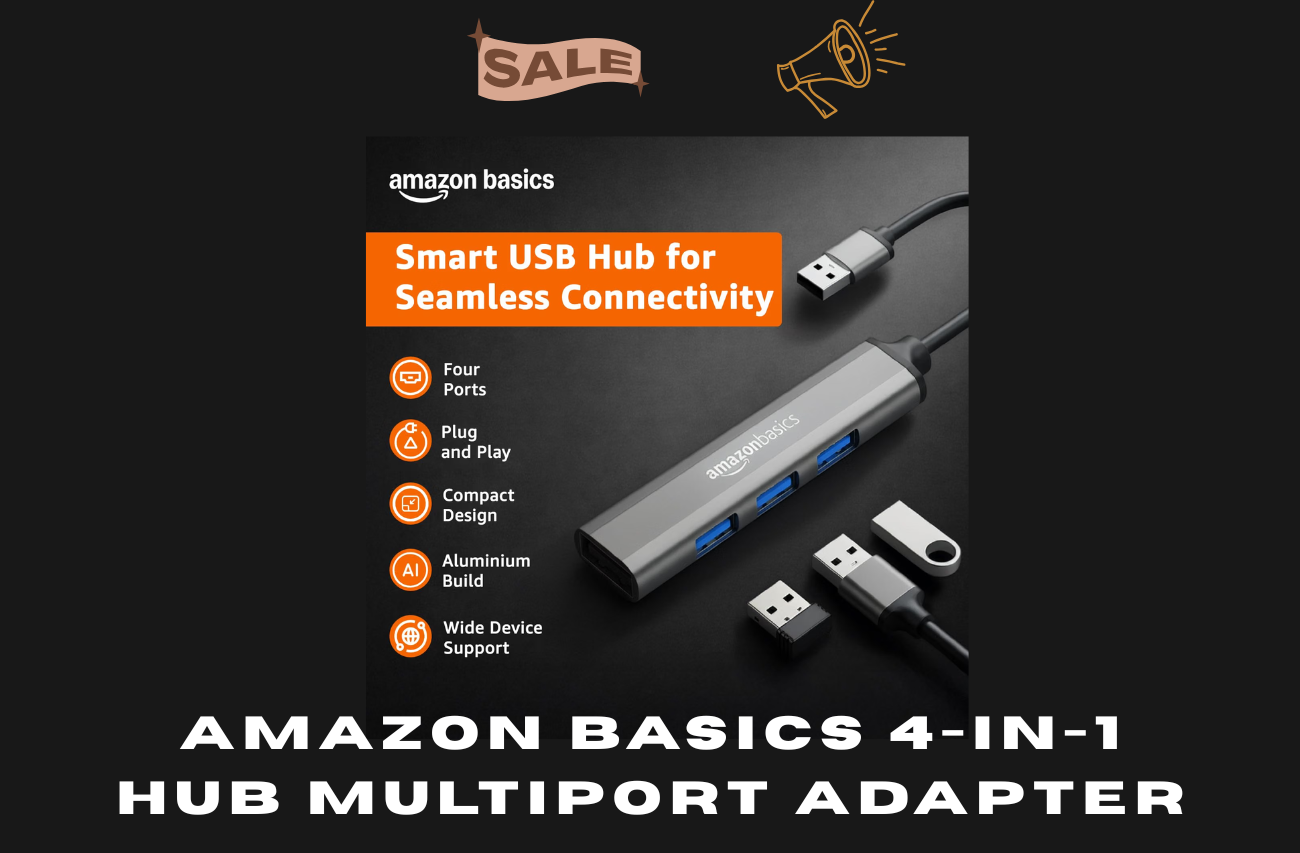 Amazon Basics 4-in-1 USB Hub Review: Features, Speed, Compatibility and Buying Guide