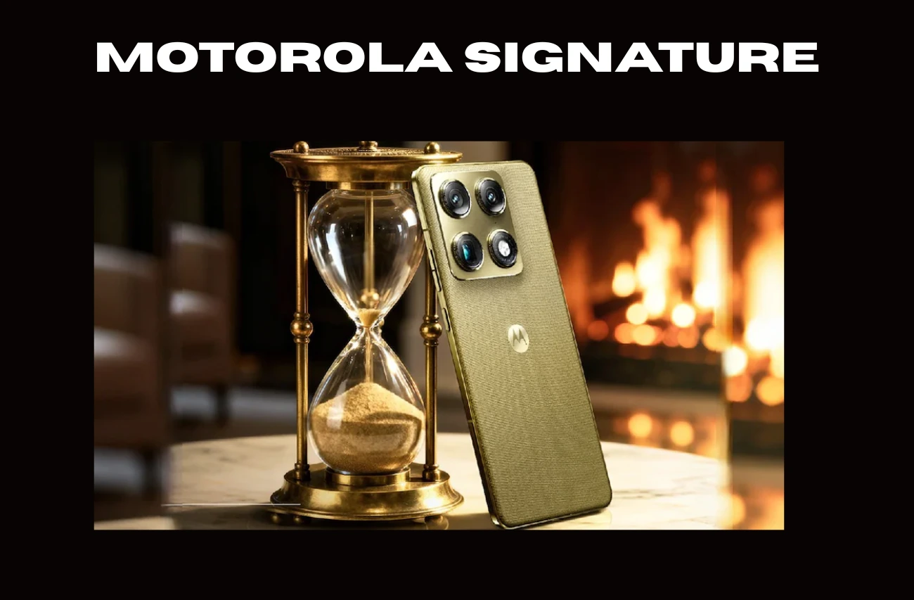 Motorola Signature Launched in India: 1TB Storage & Premium Lifestyle Features