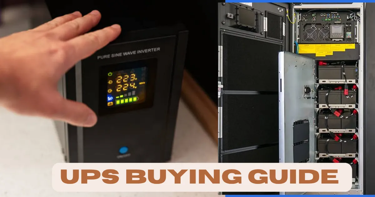 UPS Buying Guide India 2026: How to Choose the Right UPS