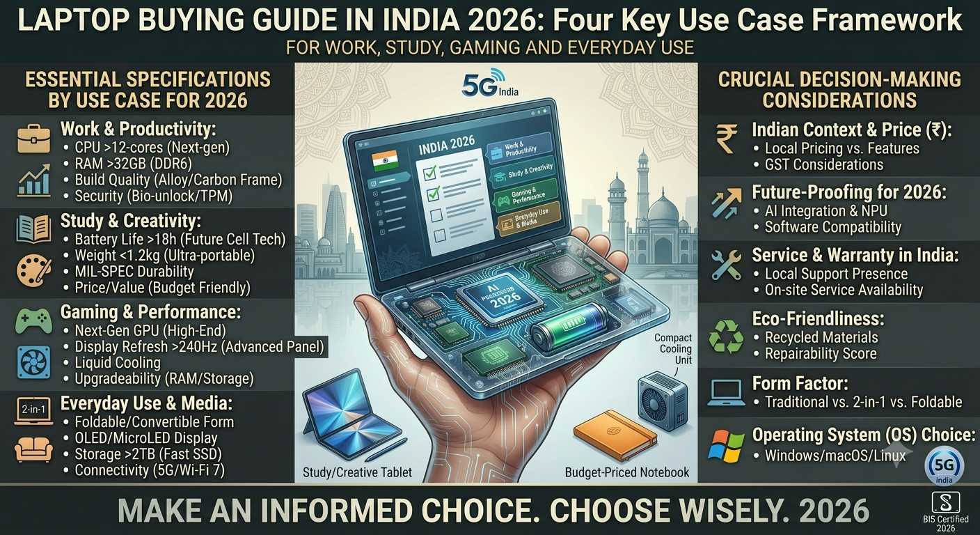 Laptop Buying Guide in India 2026: How to Choose the Right Laptop