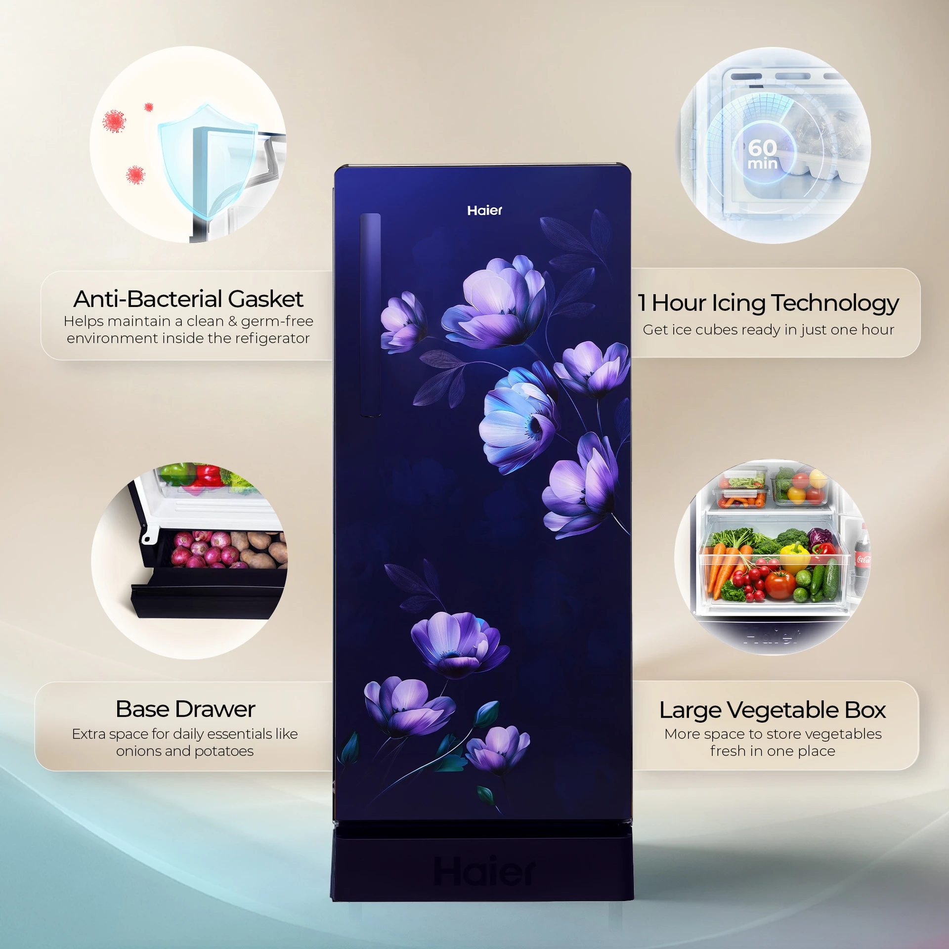 GET 36% OFF Haier 190 L Direct Cool Single Door 5 Star