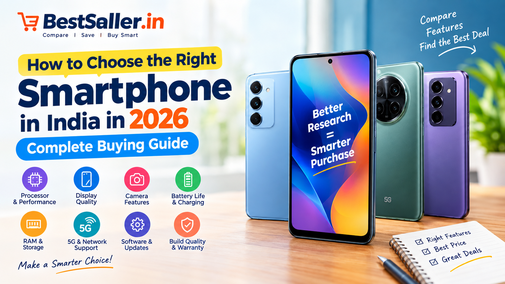 How to Choose the Right Smartphone in India in 2026: A Complete Buying Guide